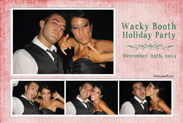 Christmas Party wacky photo booth Design print out